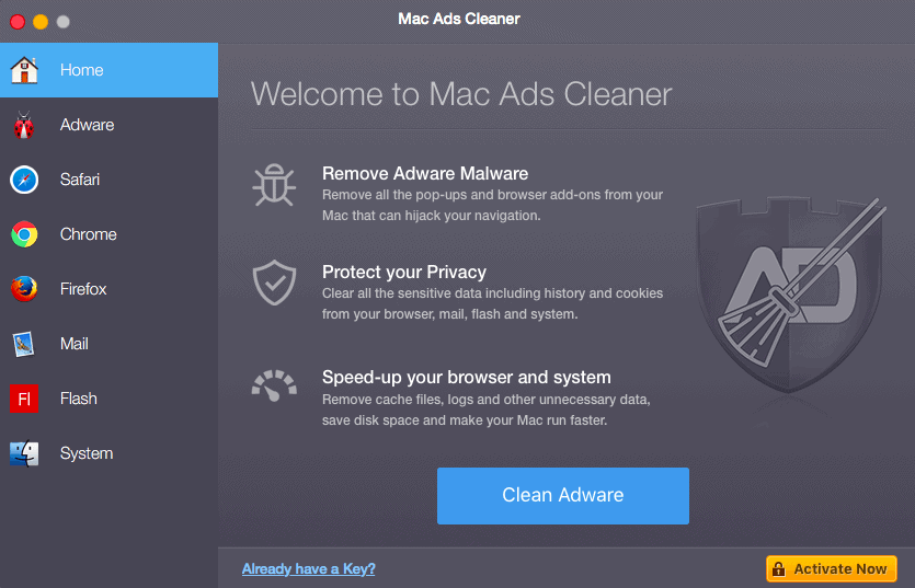 remove mac ads cleaner 2017